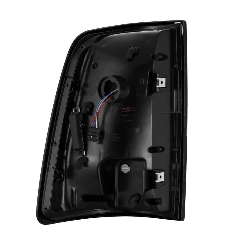 AlphaRex 09-18 Dodge Ram 1500 PRO-Series LED Tail Lights Red Smoke - Side View