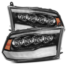 Load image into Gallery viewer, AlphaRex 09-18 Dodge Ram 1500HD NOVA LED Projector Headlights Plank Style Design Gloss Black w/DRL - Main Product View