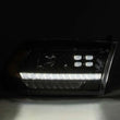 Load image into Gallery viewer, AlphaRex 09-18 Dodge Ram 2500HD LUXX LED Proj Headlights Plank Style Black w/Seq Signal/Smoked DRL - Additional View 5
