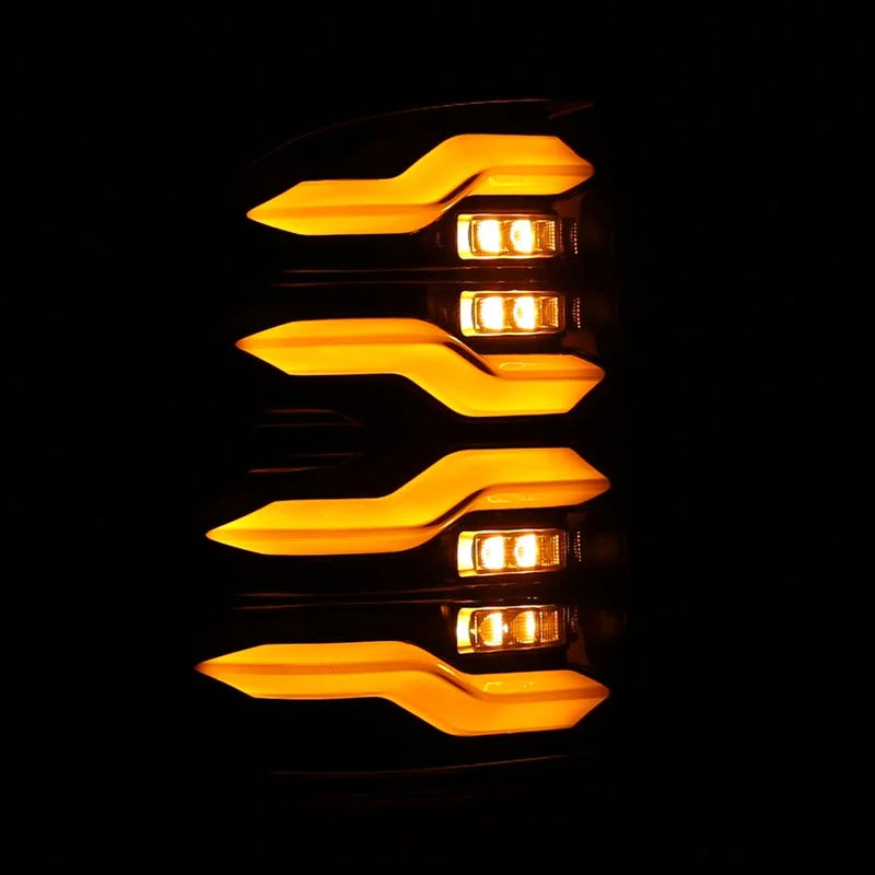 AlphaRex 09-18 Dodge Ram Luxx-Series LED Tail Lights Alpha-Black w/ Activation Light & Seq. Signal - Additional View 7