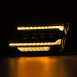 Load image into Gallery viewer, AlphaRex 09-18 Ram 2500 NOVA LED Proj Headlights Plank Style Alpha Blk w/Activ Light/Seq Signal/DRL - Back View