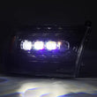 Load image into Gallery viewer, AlphaRex 09-18 Ram 2500 NOVA LED Proj Headlights Plank Style Alpha Blk w/Activ Light/Seq Signal/DRL - Installation View