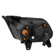 Load image into Gallery viewer, AlphaRex 10-12 Ford Mustang NOVA-Series LED Projector Headlights Blk w/Activ Light &amp; Seq.Sig /SB DRL - Back View
