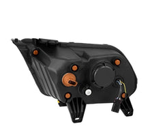Load image into Gallery viewer, AlphaRex 10-12 Ford Mustang NOVA-Series LED Projector Headlights Blk w/Activ Light &amp; Seq.Sig /SB DRL - Back View