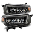 Load image into Gallery viewer, AlphaRex 10-13 Toyota 4Runner NOVA LED Projector Headlights Plank Style Black w/Seq Signal/DRL - Main Product View