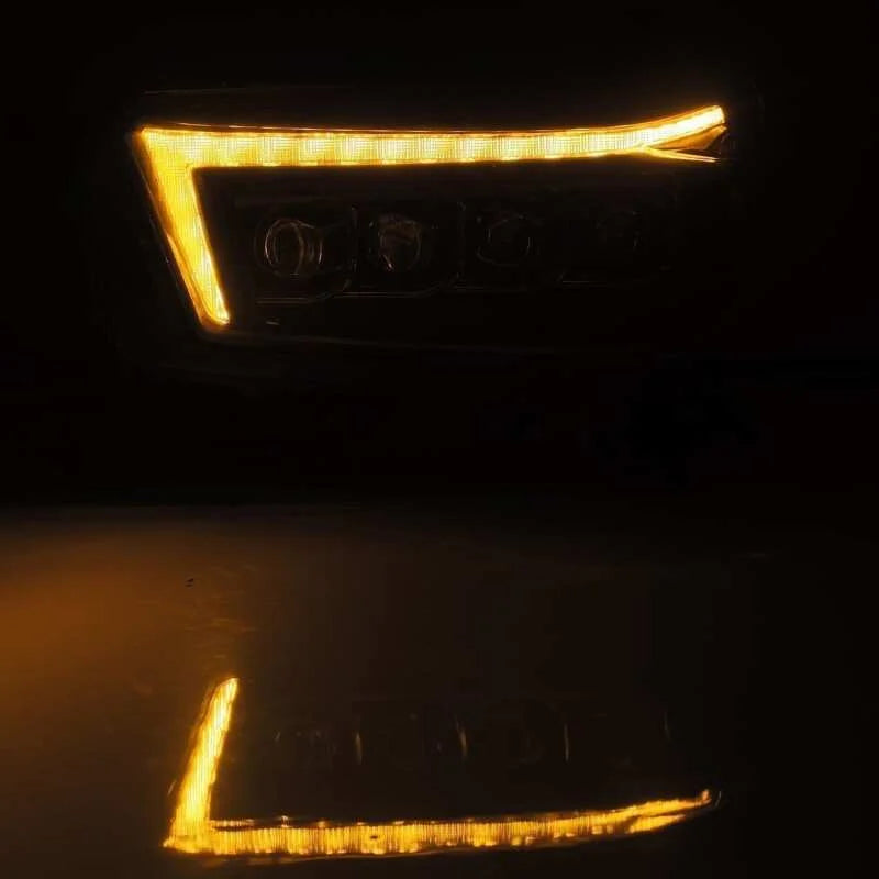 AlphaRex 10-13 Toyota 4Runner NOVA LED Projector Headlights Plank Style Black w/Seq Signal/DRL - Additional View 6