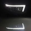 Load image into Gallery viewer, AlphaRex 10-13 Toyota 4Runner PRO-Series Projector Headlights Plank Style Black w/Seq Signal/DRL - Additional View 5