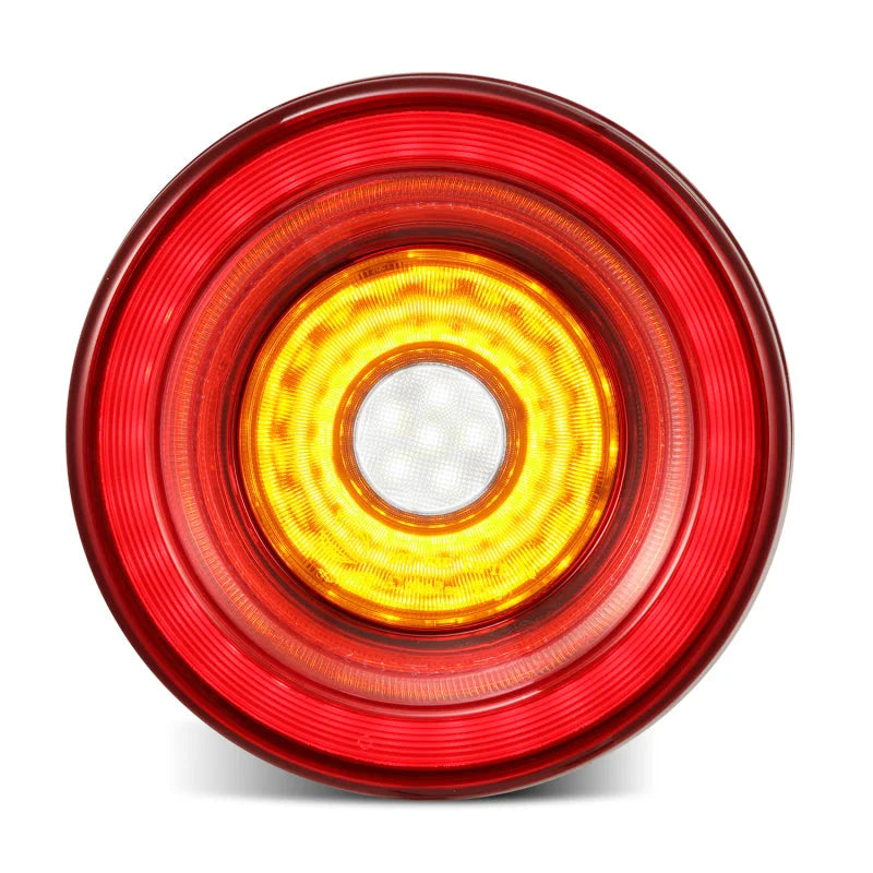 AlphaRex 10-15 Ferrari 458 NOVA-Series Prismatic LED Tail Lights Red Clear - Installation View