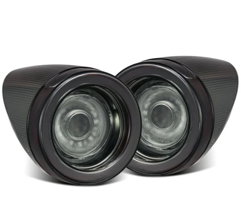 AlphaRex 10-15 Ferrari 458 NOVA-Series Prismatic LED Tail Lights Smoke - Main Product View