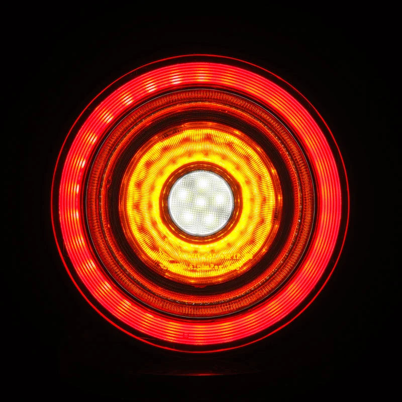 AlphaRex 10-15 Ferrari 458 NOVA-Series Prismatic LED Tail Lights Smoke - Additional View 7