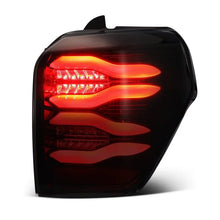 Load image into Gallery viewer, AlphaRex 10-21 Toyota 4Runner PRO-Series LED Tail Lights Jet Black - Back View