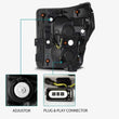 Load image into Gallery viewer, AlphaRex 11-16 Ford F-250 SD PRO-Series Projector Headlights Plank Style Alpha Black w/Seq Signal - Installation View