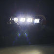 Load image into Gallery viewer, AlphaRex 12-15 Toyota Tacoma NOVA LED Proj Headlights Plank Style Black w/Activ Light/Seq Signal/DRL - Side View
