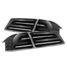 Load image into Gallery viewer, AlphaRex 12-21 Tesla Model S LUXX-Series LED Tail Lights - Alpha-Black - Main Product View