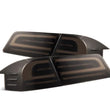 Load image into Gallery viewer, AlphaRex 12-21 Tesla Model S LUXX-Series LED Tail Lights - Black - Main Product View