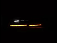 Load image into Gallery viewer, AlphaRex 12-21 Tesla Model S LUXX-Series LED Tail Lights - Black - Back View