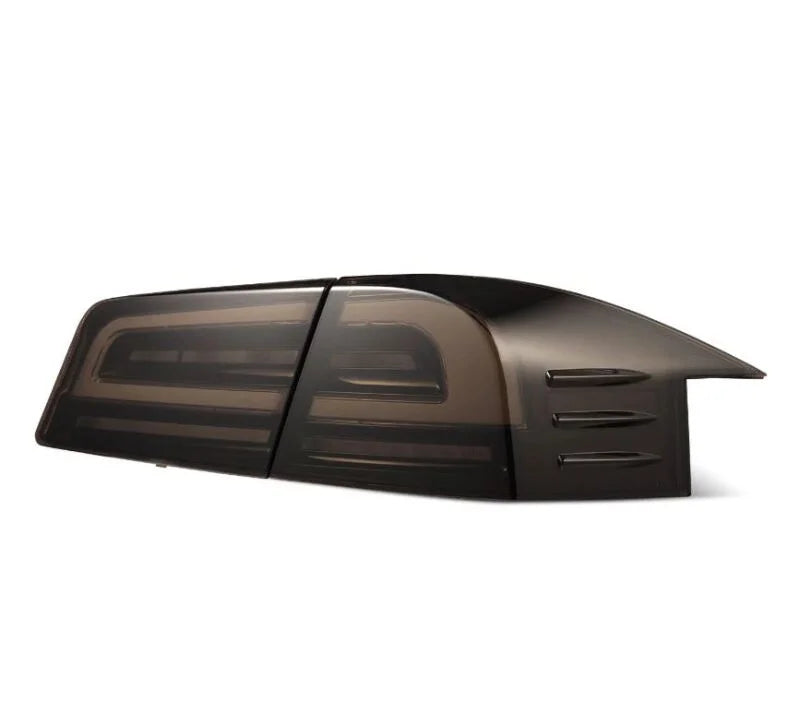 AlphaRex 12-21 Tesla Model S LUXX-Series LED Tail Lights - Black - Additional View 7