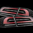 Load image into Gallery viewer, AlphaRex 12-21 Tesla Model S LUXX-Series LED Tail Lights - Black/Red - Main Product View