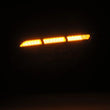 Load image into Gallery viewer, AlphaRex 13-14 Ford Mustang NOVA-Series LED Projector Headlights Blk w/Activ Lght &amp; Seq.Sig / SB DRL - Back View