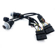 Load image into Gallery viewer, AlphaRex 13-18 Ram 1500 Wiring Adapter Stock Proj Headlight to AlphaRex Headlight Converters - Main Product View