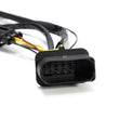 Load image into Gallery viewer, AlphaRex 13-18 Ram 1500 Wiring Adapter Stock Proj Headlight to AlphaRex Headlight Converters - Back View