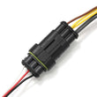 Load image into Gallery viewer, AlphaRex 13-18 Ram 1500 Wiring Adapter Stock Proj Headlight to AlphaRex Headlight Converters - Installation View