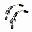 Load image into Gallery viewer, AlphaRex 13-18 Ram 1500/2500/3500 Stock LED Tail Lights to AlphaRex Tail Lights Converters - Main Product View