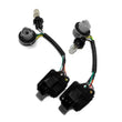 Load image into Gallery viewer, AlphaRex 13-18 Ram 1500/2500/3500 Stock LED Tail Lights to AlphaRex Tail Lights Converters - Installation View