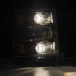 Load image into Gallery viewer, AlphaRex 14-15 Chevy 1500 PRO-Series Projector Headlights Black w/ Sequential Signal &amp;  DRL - Additional View 5