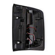 Load image into Gallery viewer, AlphaRex 14-18 GMC Sierra 1500 PRO-Series LED Tail Lights Red Smoke - Back View