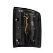 Load image into Gallery viewer, AlphaRex 14-18 GMC Sierra 1500/2500HD/3500HD LUXX-Series LED Tail Lights Blk w/Actv Light &amp; Seq. Sig - Additional View 6