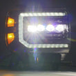 Load image into Gallery viewer, AlphaRex 14-18 GMC Sierra NOVA LED Proj Headlights Plnk Style Alpha Blk w/Activ Light/Seq Signal/DRL - Additional View 5