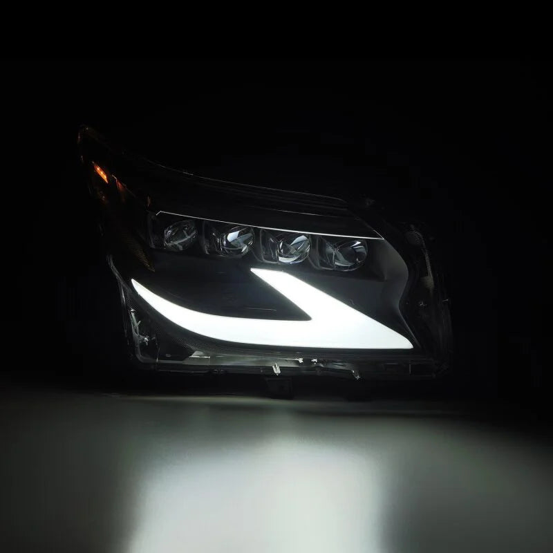 AlphaRex 14-19 Lexus GX 460 NOVA LED Projector Headlights Plank Style Black w/Activ Light/Seq Signal - Additional View 5