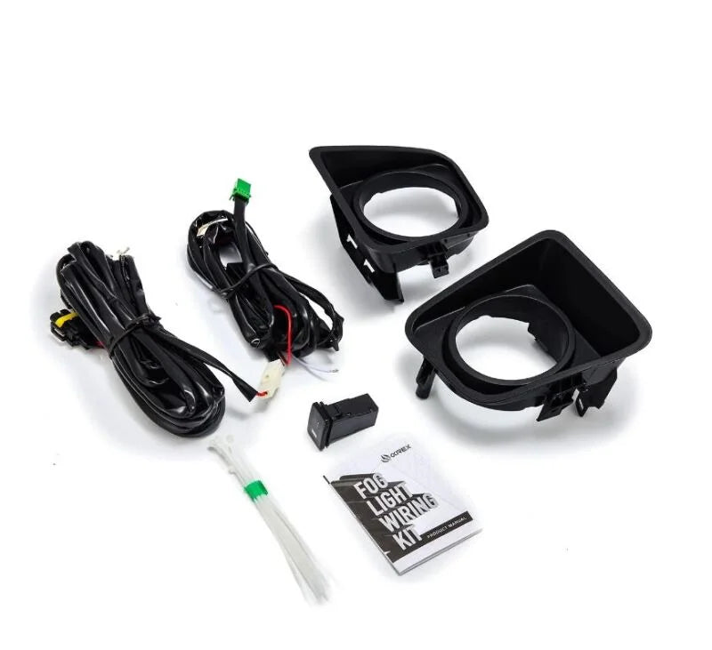 AlphaRex 14-21 Toyota Tundra Bezel & Wiring Kit (Does Not Include Fog Lights) - Main Product View