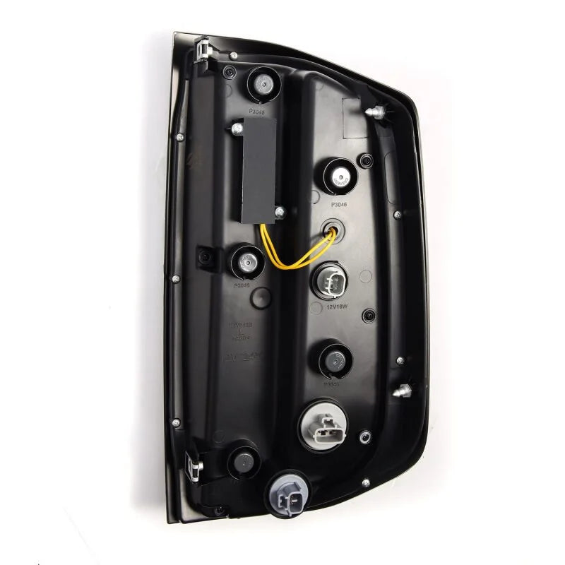 AlphaRex 14-21 Toyota Tundra LUXX LED Taillights Blk w/Activ Light/Seq Signal - Side View