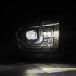 Load image into Gallery viewer, AlphaRex 14-21 Toyota Tundra LUXX-Series LED Proj Headlights Blk w/Actv Light &amp; Seq. Sig + DRL - Installation View