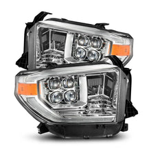Load image into Gallery viewer, AlphaRex 14-21 Toyota Tundra NOVA LED Proj HL Chrome w/Actv Light &amp; Seq. Sig + Switchback DRL - Main Product View