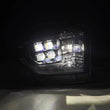 Load image into Gallery viewer, AlphaRex 14-21 Toyota Tundra NOVA-Series LED Proj Headlights Alpha-Blk w/Actv Light &amp; Seq. Sig + DRL - Installation View
