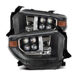 Load image into Gallery viewer, AlphaRex 14-21 Toyota Tundra NOVA-Series LED Proj Headlights Blk w/Actv Light &amp; Seq. Sig + DRL - Main Product View