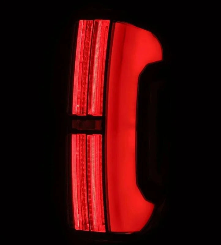 AlphaRex 14-21 Toyota Tundra Nova-Series LED Tail Lights - Alpha-Black - Side View