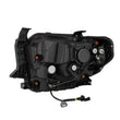 Load image into Gallery viewer, AlphaRex 14-21 Toyota Tundra PRO-Series Projector Headlights Black w/Seq. Sig. + DRL - Side View
