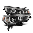 Load image into Gallery viewer, AlphaRex 14-22 Toyota 4Runner LUXX-Series LED Proj Headlights Blk w/Actv Light &amp; Seq. Sig + DRL - Main Product View