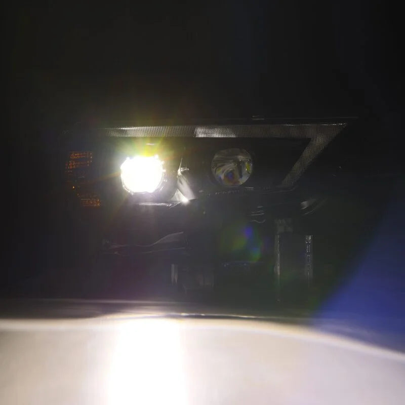 AlphaRex 14-22 Toyota 4Runner LUXX-Series LED Proj Headlights Chrome w/Actv Light & Seq. Sig + DRL - Additional View 5
