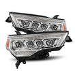 Load image into Gallery viewer, AlphaRex 14-22 Toyota 4Runner NOVA LED Proj Headlights Chrome w/ Activ Light/Seq Signal/DRL - Main Product View