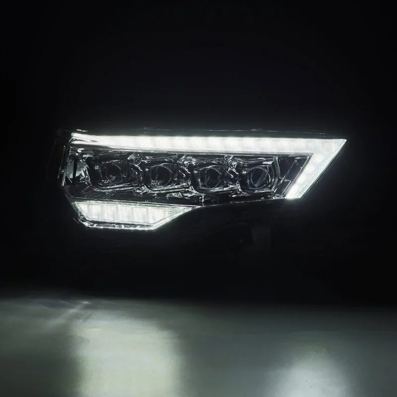 AlphaRex 14-22 Toyota 4Runner NOVA LED Proj Headlights Chrome w/ Activ Light/Seq Signal/DRL - Additional View 5
