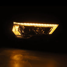 Load image into Gallery viewer, AlphaRex 14-22 Toyota 4Runner PRO-Series Projector Headlights Black w/Seq. Sig. + DRL - Installation View