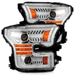Load image into Gallery viewer, AlphaRex 15-17 Ford F-150 PRO-Series Projector Headlights Plank Style Chrm w/Activ Light/Seq Signal - Main Product View