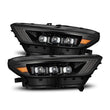 Load image into Gallery viewer, AlphaRex 15-17 Ford Mustang NOVA LED Proj HL Alpha-Black w/Activ Light/Seq. Signal + Switchback DRL - Main Product View