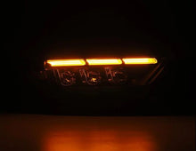Load image into Gallery viewer, AlphaRex 15-17 Ford Mustang NOVA LED Proj Headlights Black w/Activ Light/Seq Signal/Switch DRL - Side View