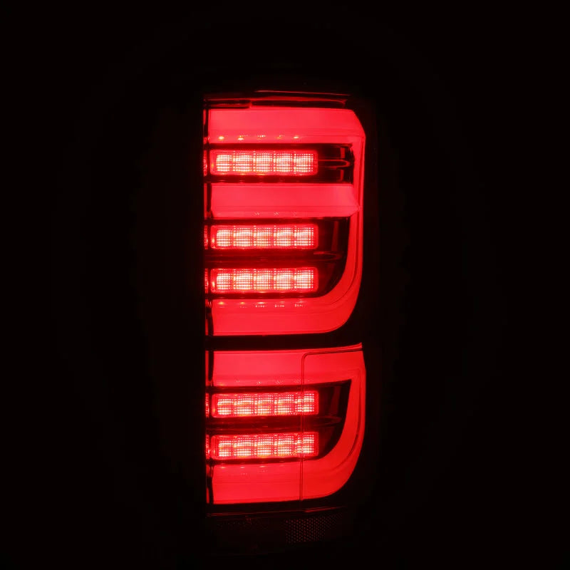 AlphaRex 15-20 Ford F-150 Luxx LED Tail Lights (Pair) Black/Red (Not For Blind Spot Sensor Models) - Additional View 5